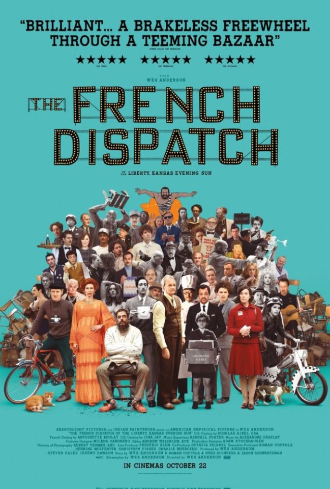 The French Dispatch: Wes Anderson porta a spasso il proprio pubblico, ma non sappiamo bene dove