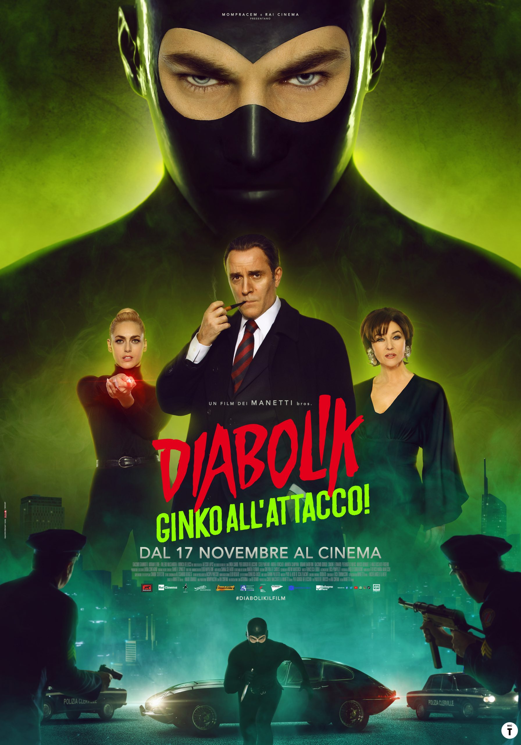Diabolik – Ginko all’attacco è al cinema, e non delude